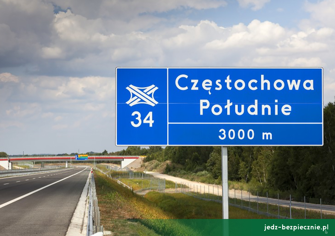 Wydanie na weekend - Otwarto nowy odcinek autostrady A1 będący częścią obwodnicy Częstochowa